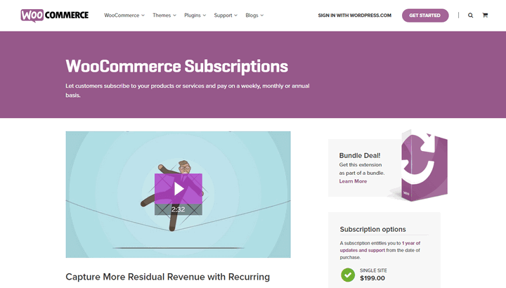 WooCommerce Subscriptions GPL v5.4.0 Free Download